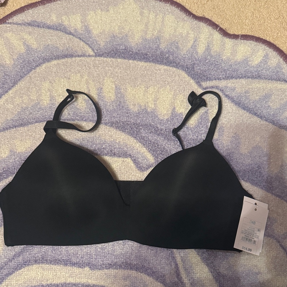 Auden “The Bliss” Black Wireless Bra